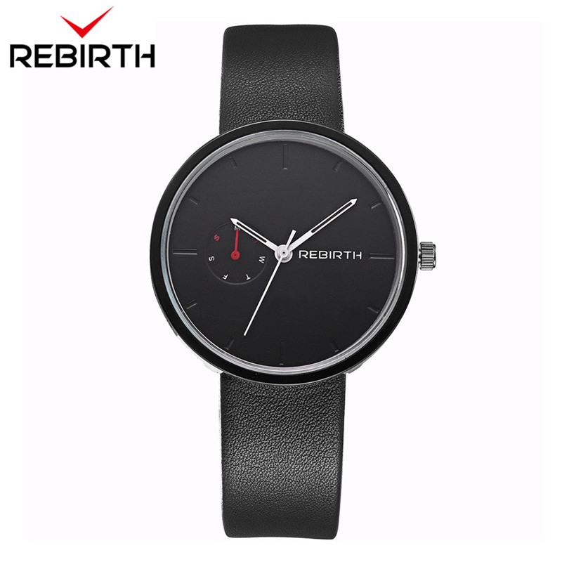 2018 Rebirth Popular Men Women - Leather Watch Band Men reseña y precio