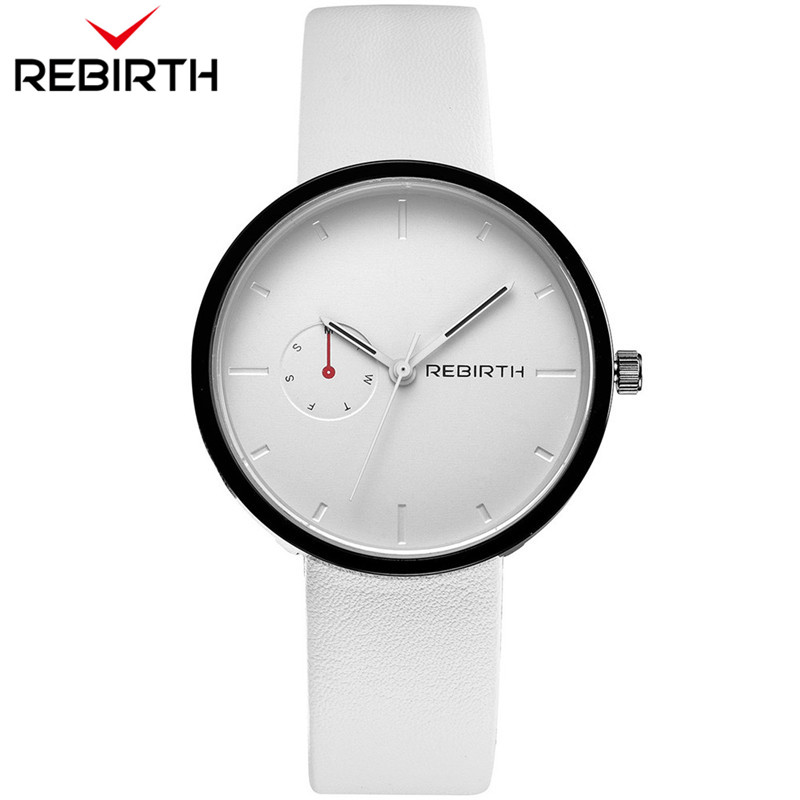 2018 Rebirth Popular Men Women - Leather Watch Band Men reseña y precio