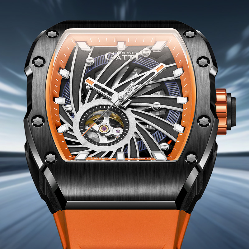 BONEST GATTI Top Germany Phant - Rubber Strap Diver reseña y precio