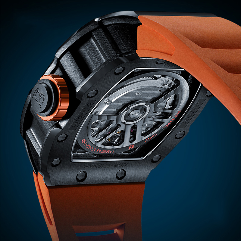 BONEST GATTI Top Germany Phant - Rubber Strap Diver reseña y precio