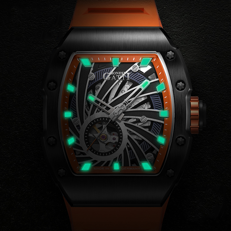 BONEST GATTI Top Germany Phant - Rubber Strap Diver reseña y precio