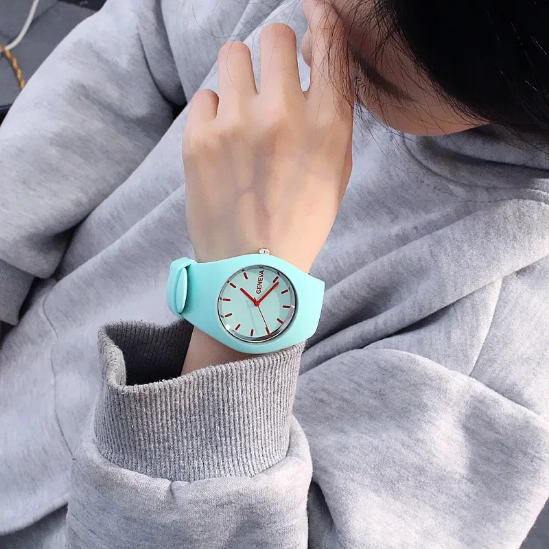 Men watch Women Cream Color Ul - Silicone Band Women reseña y precio