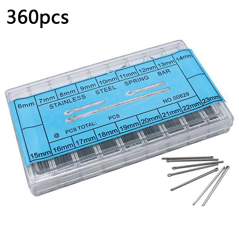 360 Pieces Split Pins Stainles - Spring Bar Tool Set reseña y precio