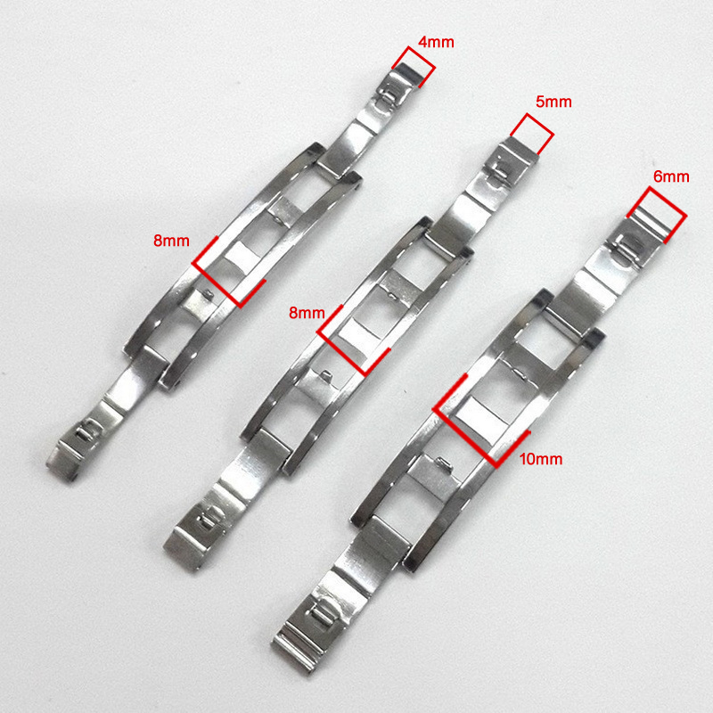 Stainless Steel Watch Band Dep - Butterfly Clasp Deployant reseña y precio