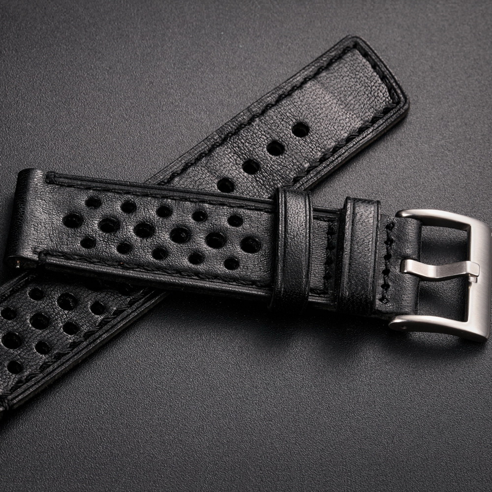 Hemsut Genuine Leather Watch B - Leather Strap Quick Release reseña y precio