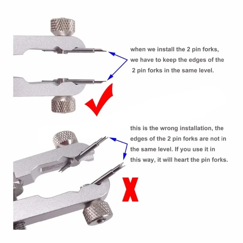 Aluminum Alloy Watch Band Remo - Spring Bar Tool Set reseña y precio