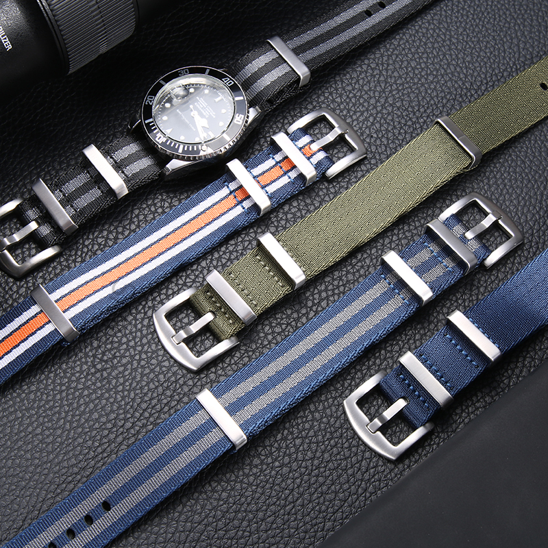 High End Soft Nylon Replacemen - Nato Strap Nylon reseña y precio