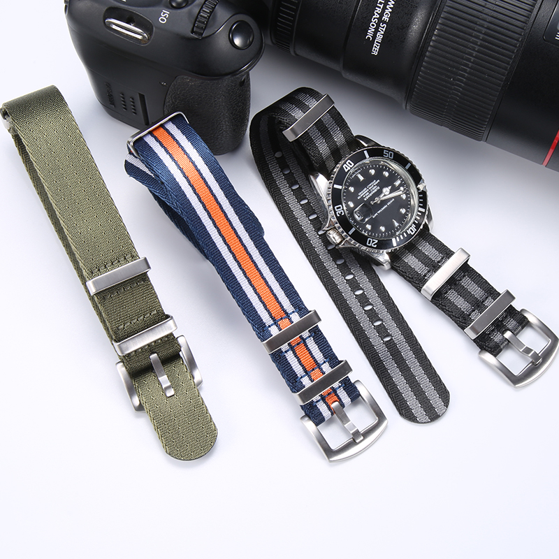 High End Soft Nylon Replacemen - Nato Strap Nylon reseña y precio