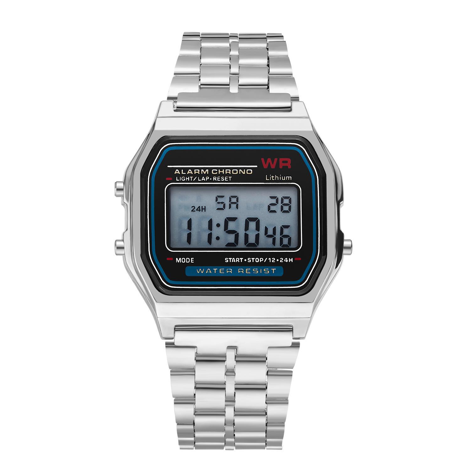 F-91W Steel Strap Watch Men Vi - Tropic Strap Vintage reseña y precio