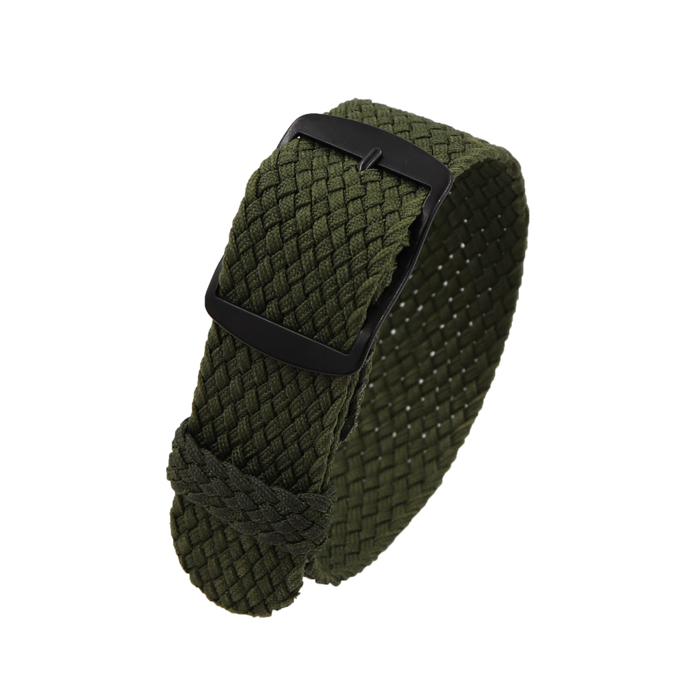 18mm 20mm 22mm Solid color For - Perlon Strap Woven reseña y precio