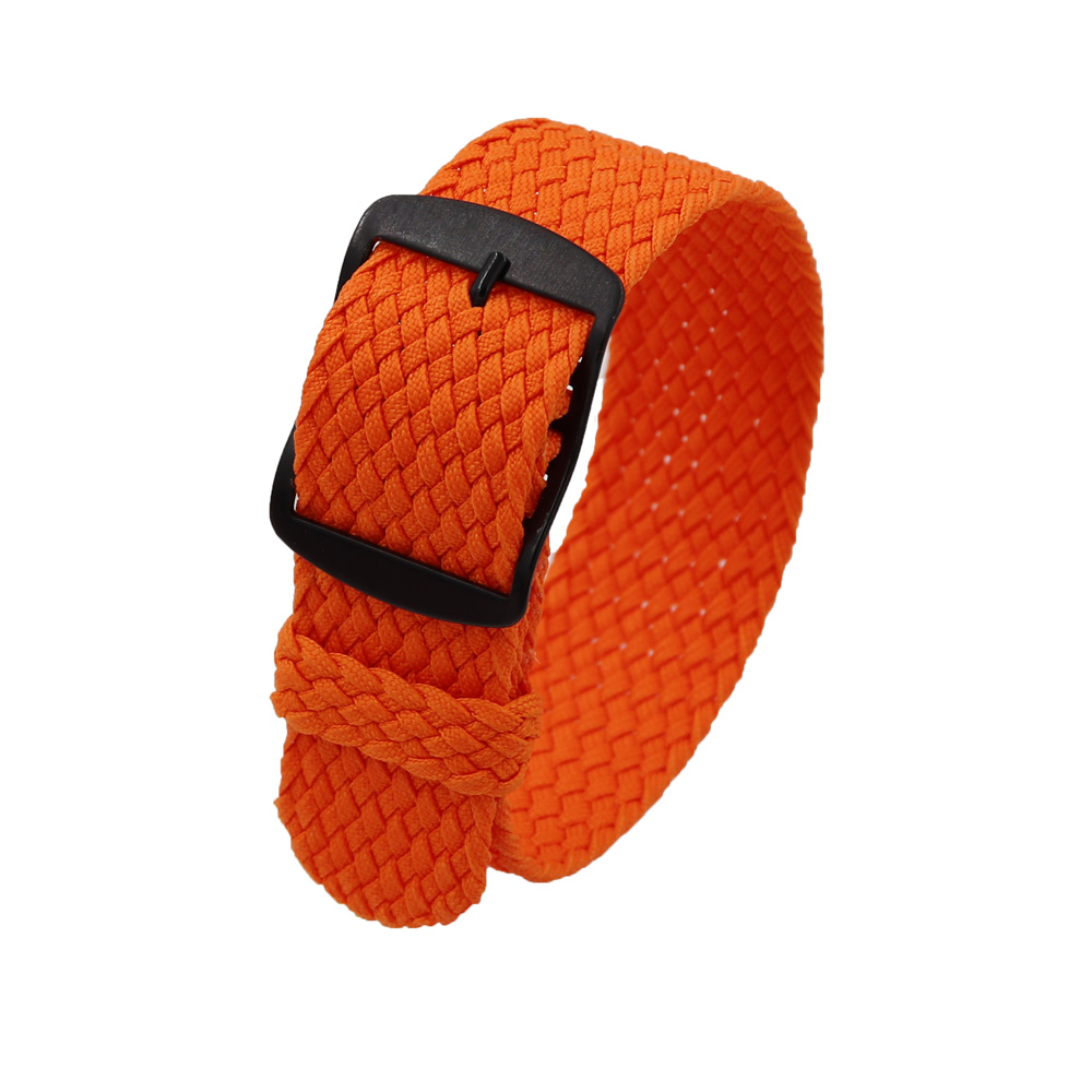 18mm 20mm 22mm Solid color For - Perlon Strap Woven reseña y precio