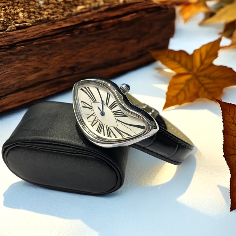 Medieval alien watches melt an - Leather Watch Band Men reseña y precio