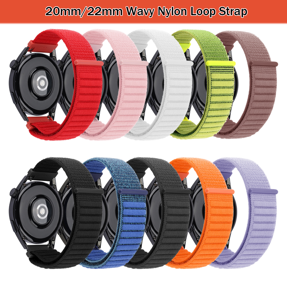20mm 22mm Nylon Sport Strap Fo - Sport Loop Velcro reseña y precio