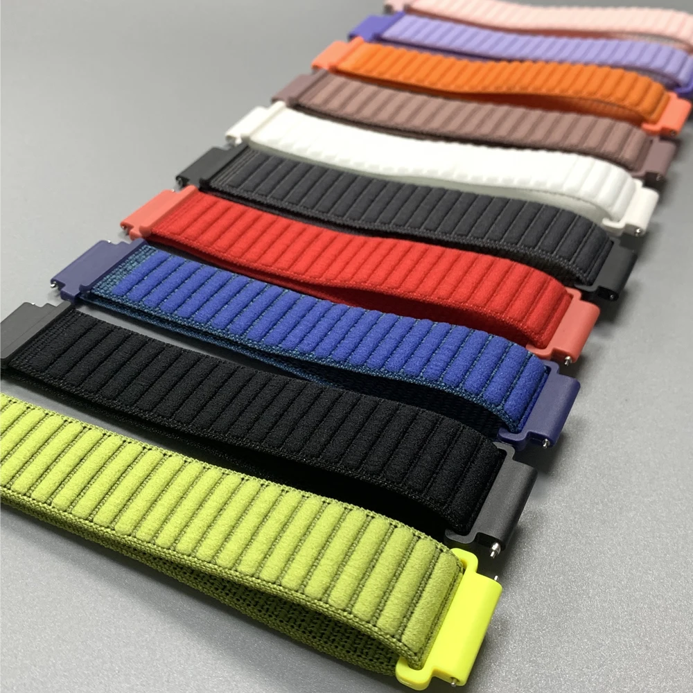 20mm 22mm Nylon Sport Strap Fo - Sport Loop Velcro reseña y precio