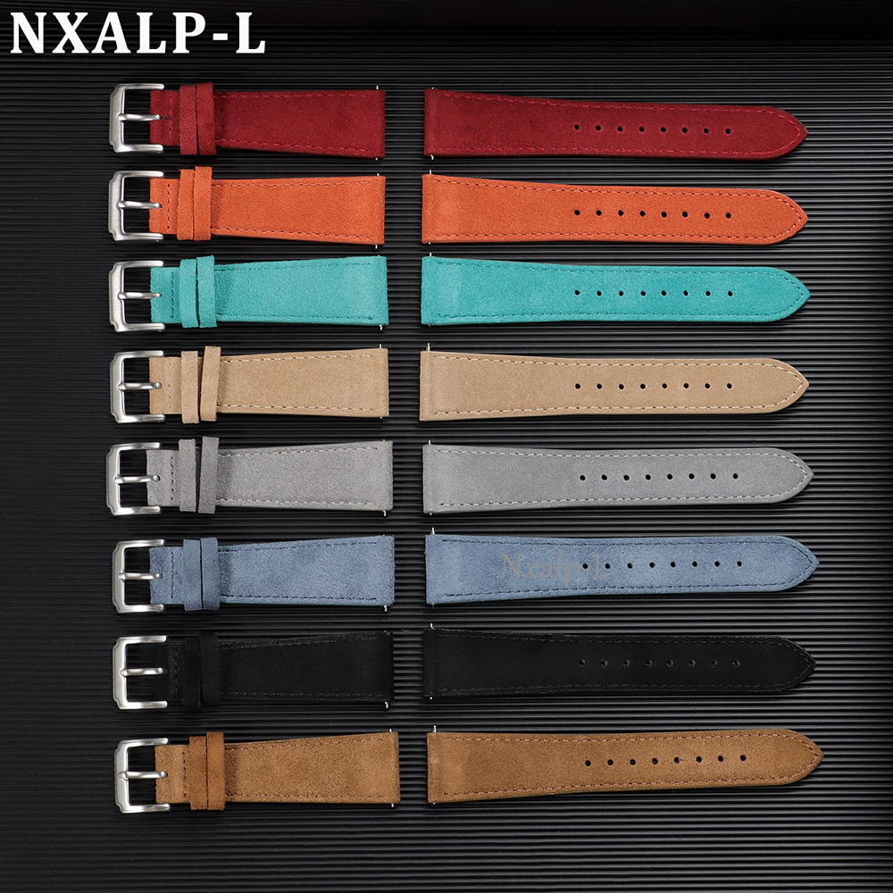 Vintage Suede Strap Soft Cowhi - Suede Strap Watch reseña y precio