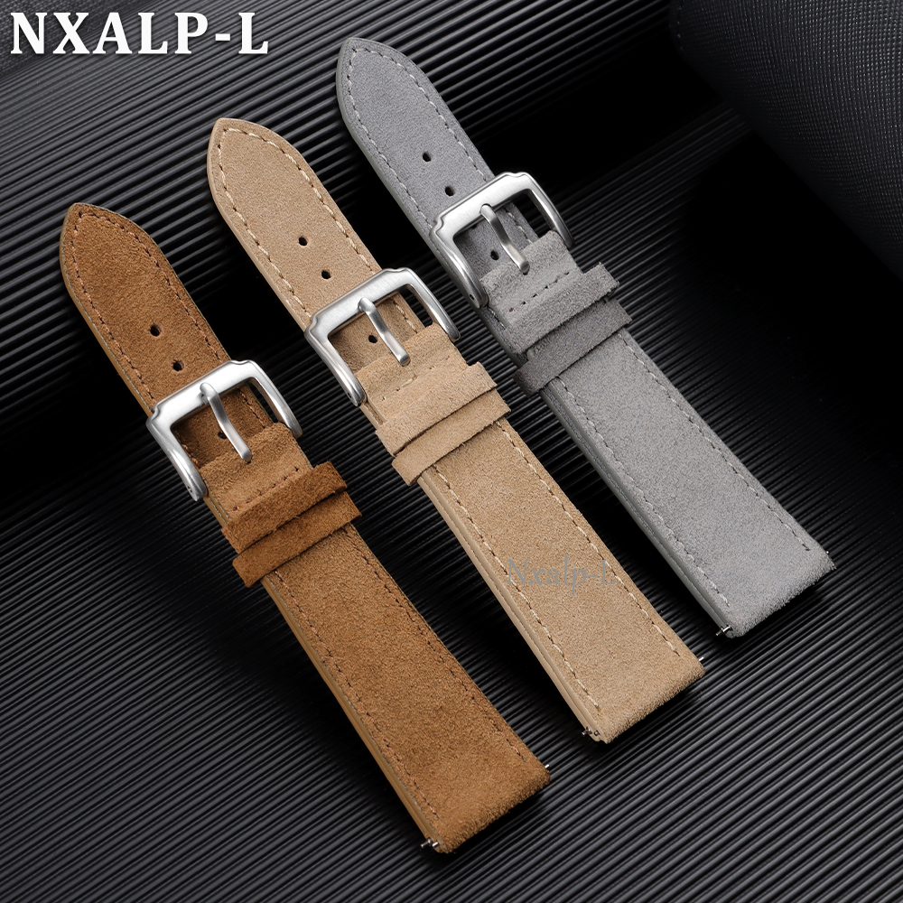Vintage Suede Strap Soft Cowhi - Suede Strap Watch reseña y precio
