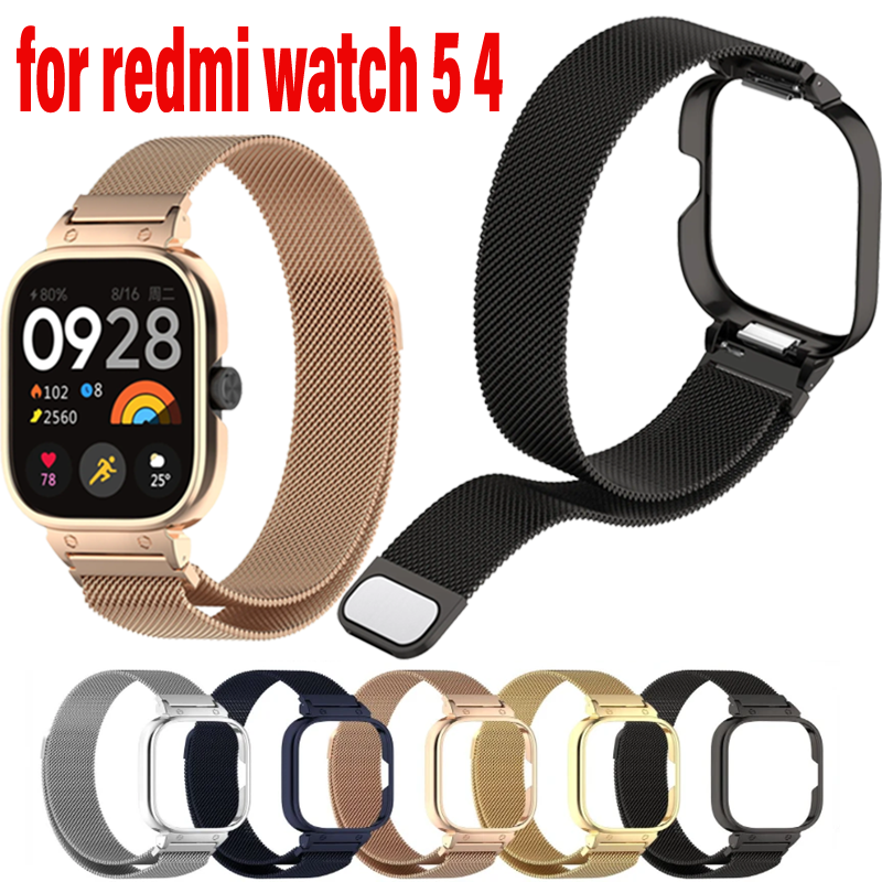 Metal Case+Milanese Loop Strap - Milanese Loop Magnetic reseña y precio