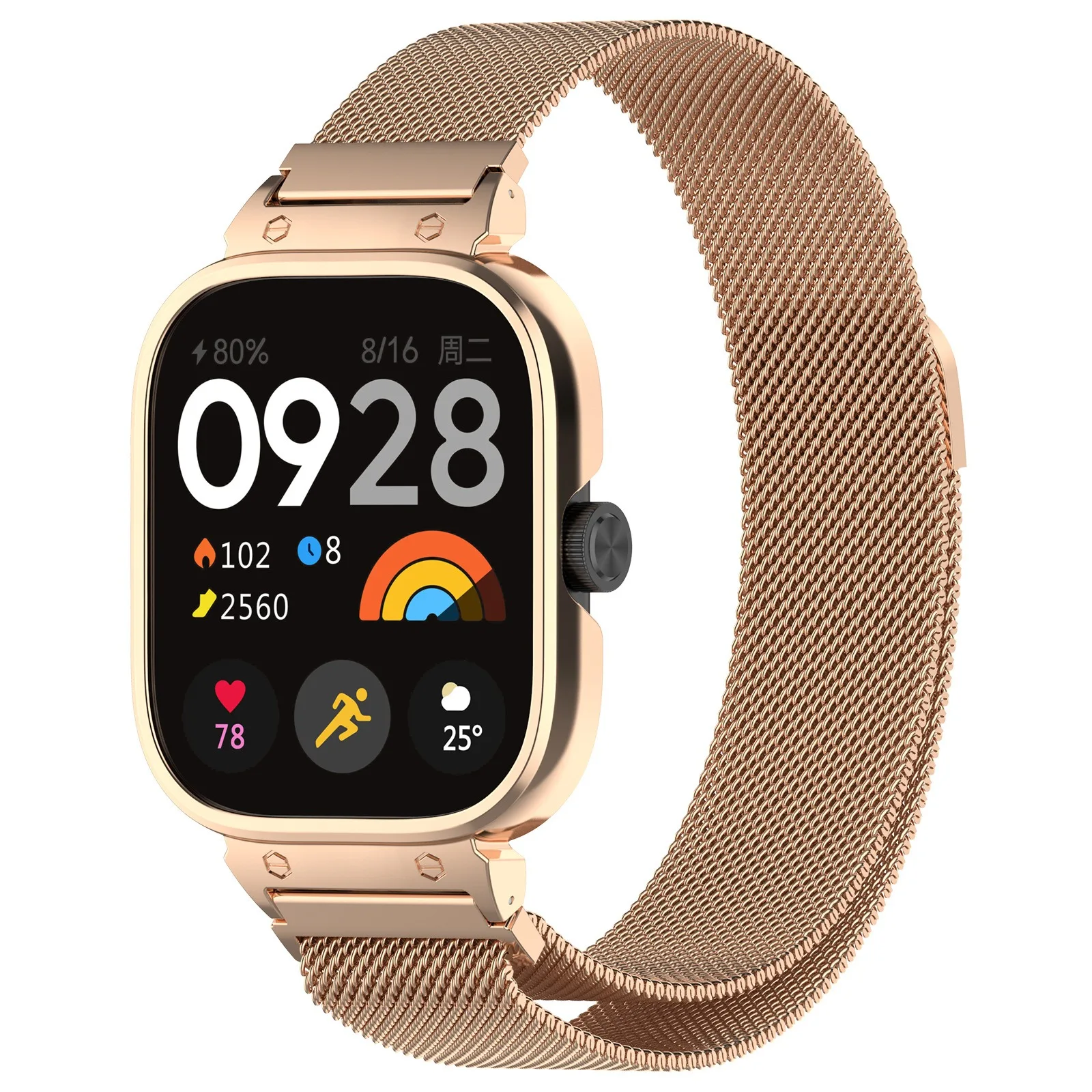 Metal Case+Milanese Loop Strap - Milanese Loop Magnetic reseña y precio