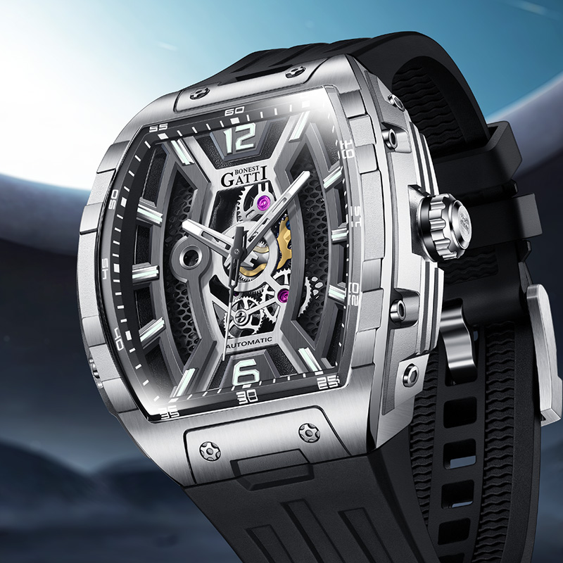 BONEST GATTI Germany Automatic - Rubber Strap Diver reseña y precio