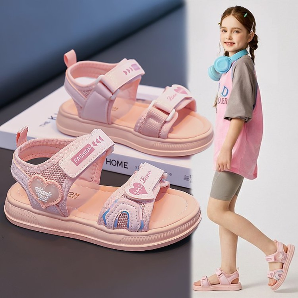 Girls' Heart-Shaped Princess S - Sport Loop Velcro reseña y precio
