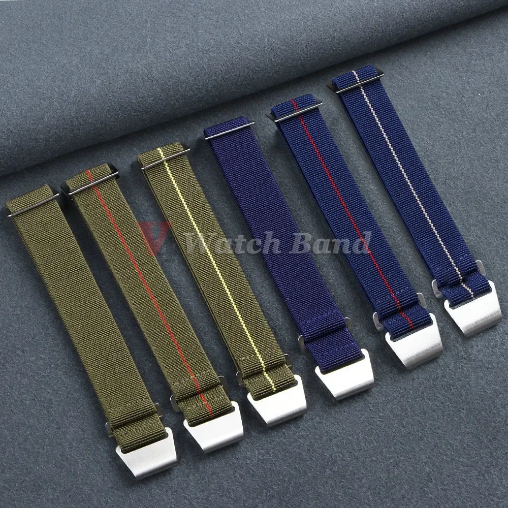 Elastic Watch Strap 60s French - Parachute Strap Elastic reseña y precio