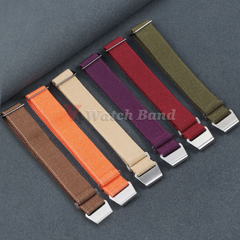 Elastic Watch Strap 60s French - Parachute Strap Elastic reseña y precio