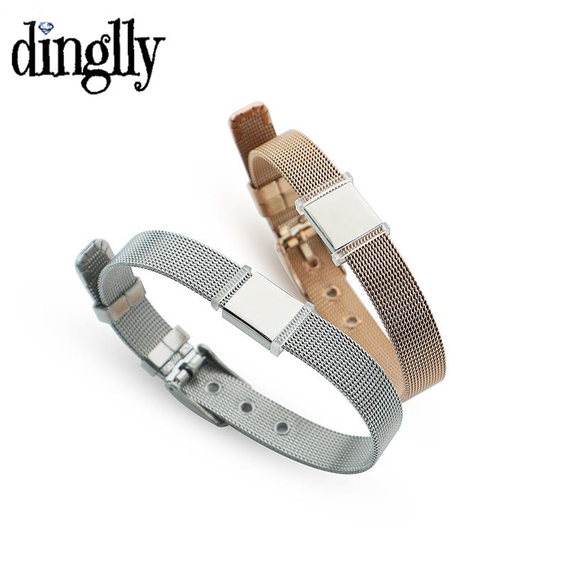 DINGLLY 10mm High Quality Stai - Mesh Strap Metal reseña y precio