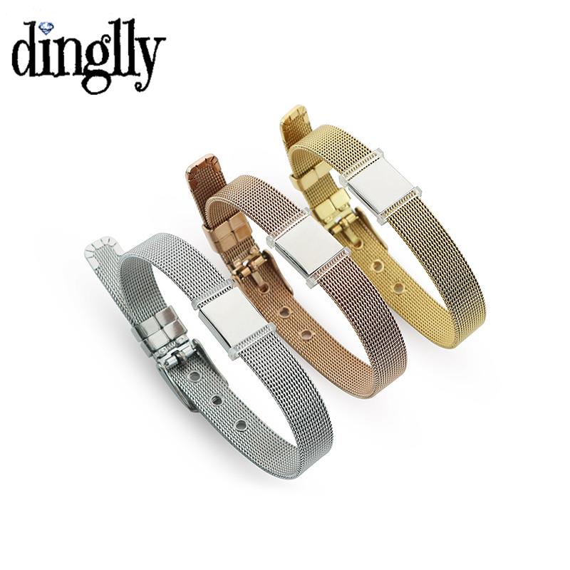DINGLLY 10mm High Quality Stai - Mesh Strap Metal reseña y precio
