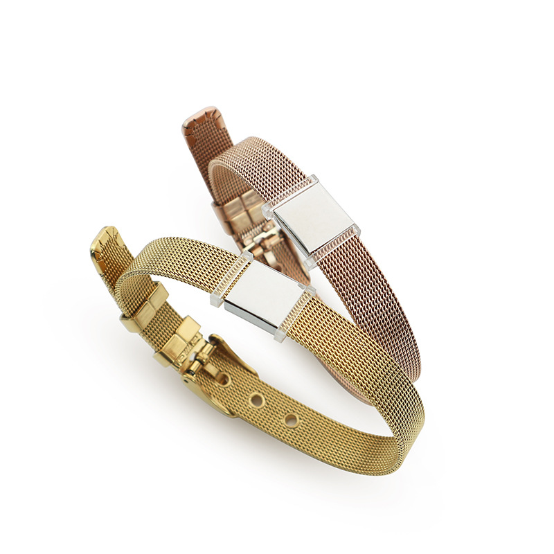 DINGLLY 10mm High Quality Stai - Mesh Strap Metal reseña y precio