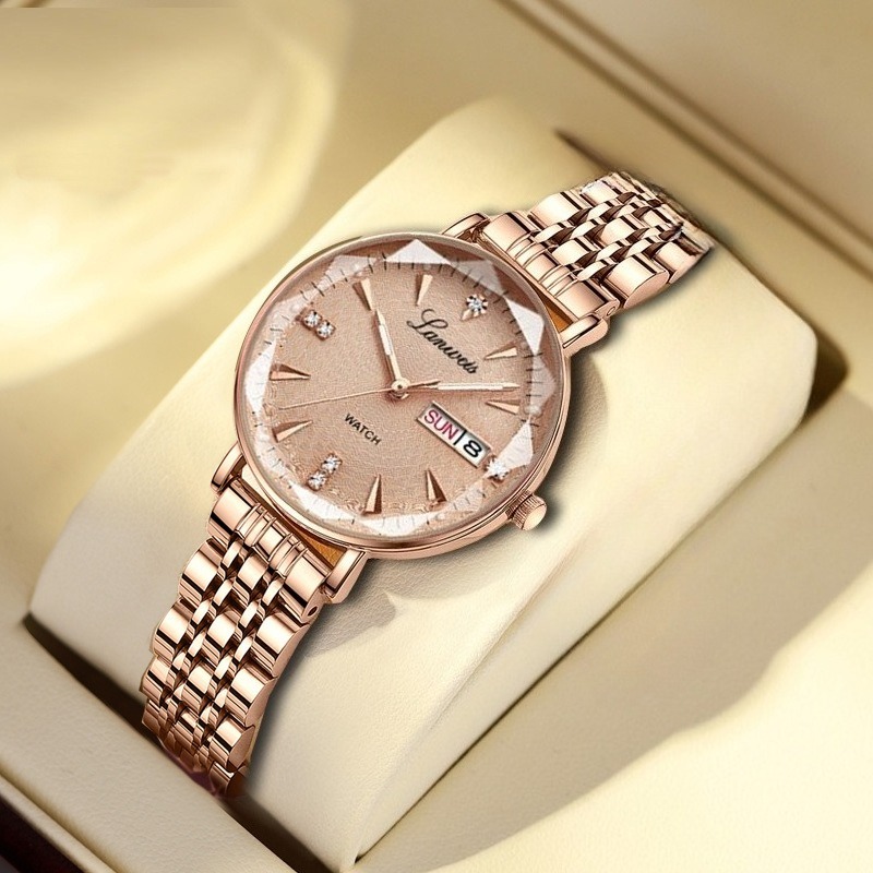Ladies Watch, Butterfly Buckle - Butterfly Clasp Deployant reseña y precio