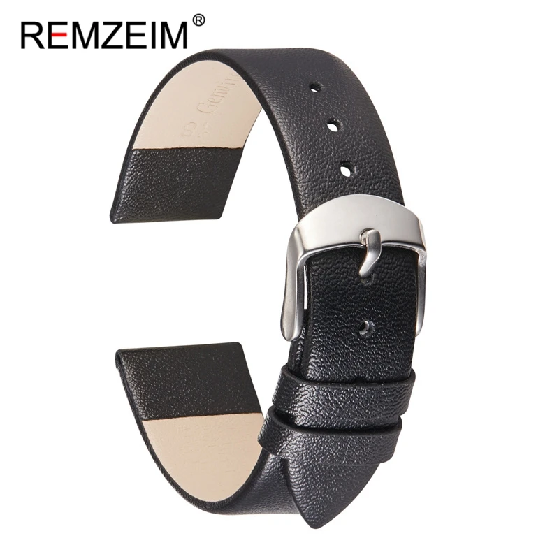 REMZEIM Soft Ultra-thin Calfsk - Suede Strap Watch reseña y precio