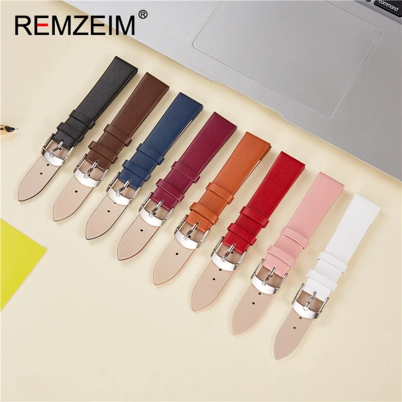 REMZEIM Soft Ultra-thin Calfsk - Suede Strap Watch reseña y precio