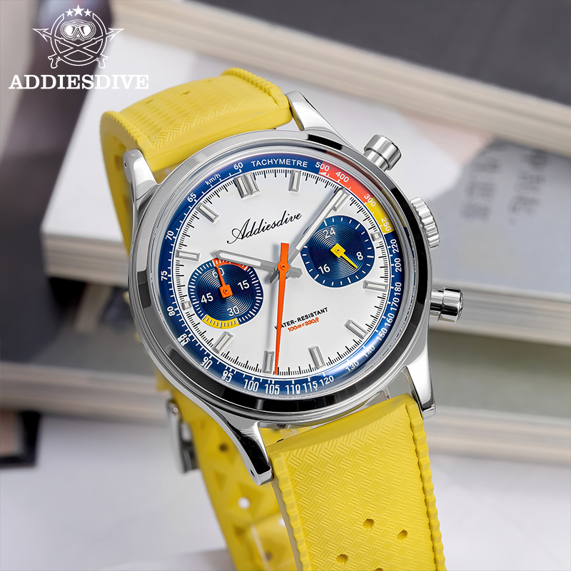 ADDIESDIVE reloj 38mm Watch Fo - Rubber Strap Diver reseña y precio