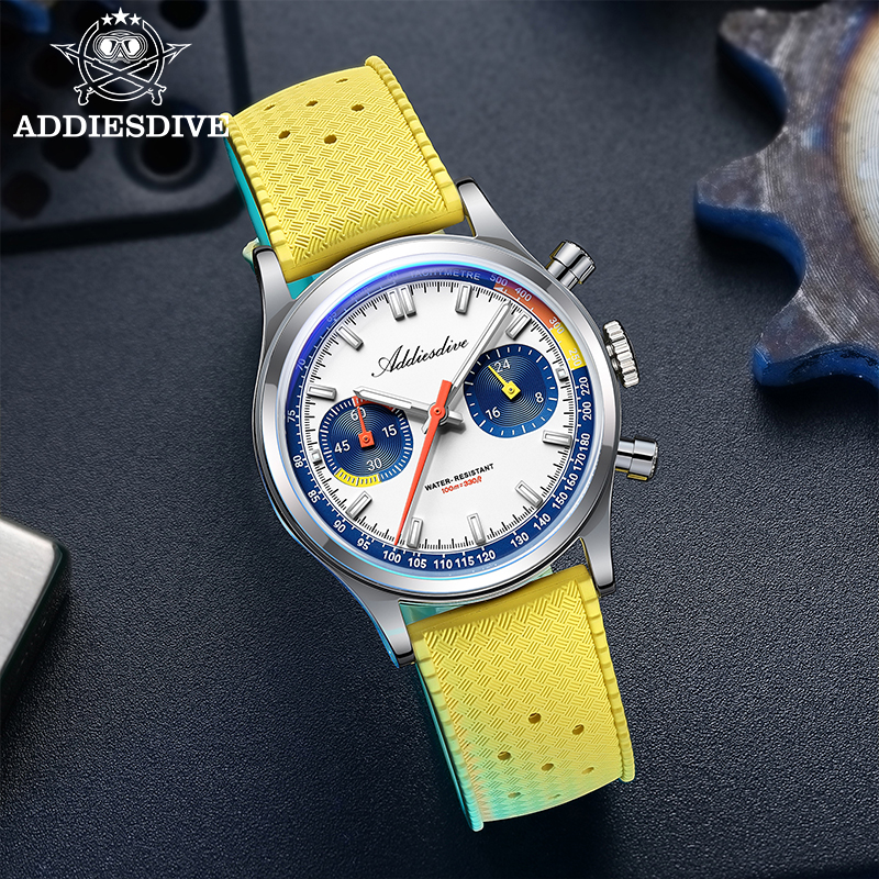 ADDIESDIVE reloj 38mm Watch Fo - Rubber Strap Diver reseña y precio