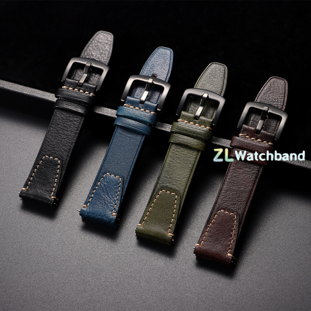 Genuine Vintage Leather Watch  - Leather Strap Quick Release reseña y precio