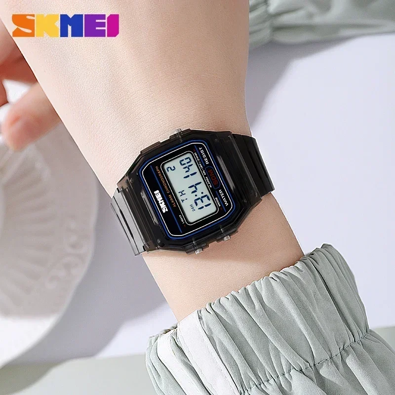 SKMEI 2056 Transparent TPU Str - Rubber Strap Diver reseña y precio