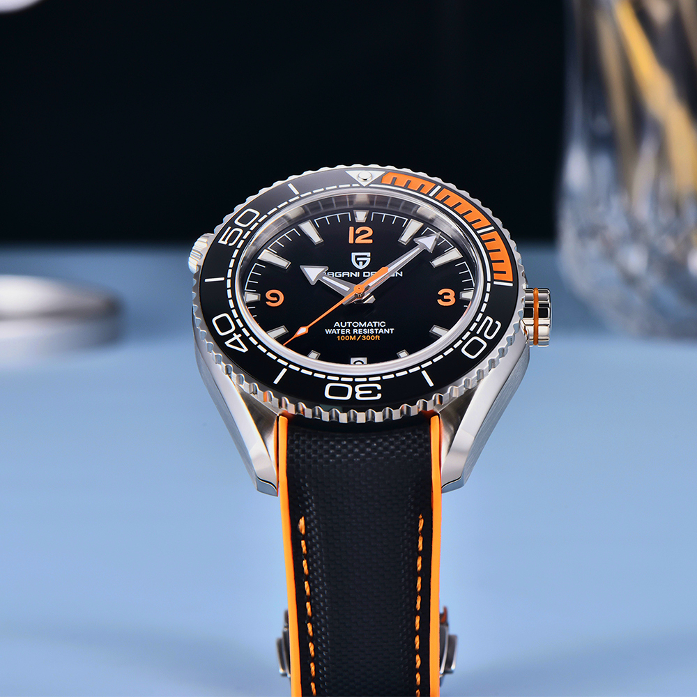 PAGANI DESIGN Diving Watch 100 - Rubber Strap Diver reseña y precio