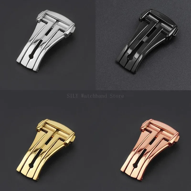 Stainless Steel Deployment Cla - Butterfly Clasp Deployant reseña y precio