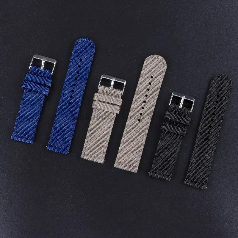18 20 22 24mm Nylon Canvas Str - Nato Strap Nylon reseña y precio
