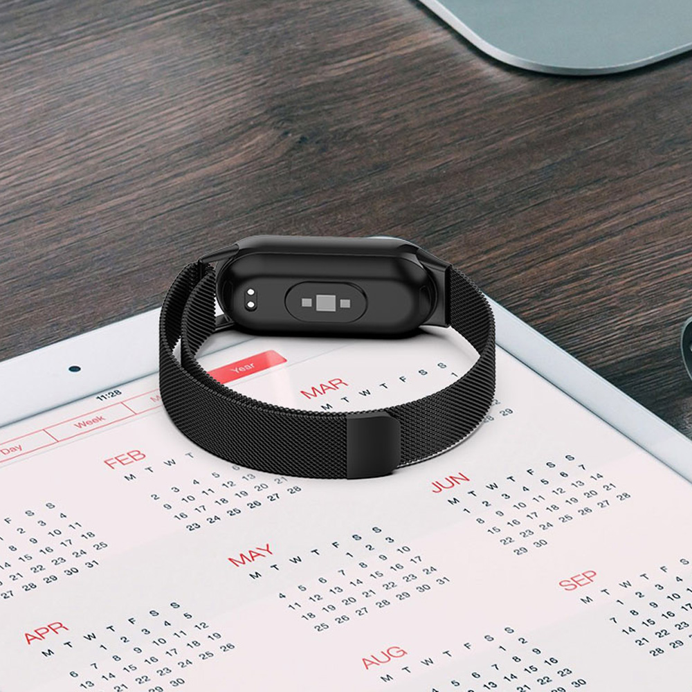 Strap For Xiaomi Mi Band 8 9 a - Milanese Loop Magnetic reseña y precio