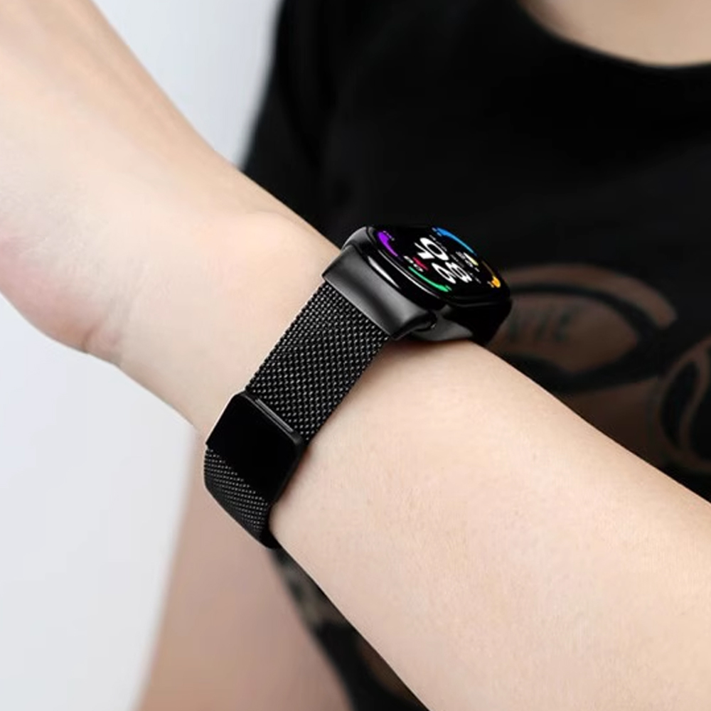 Strap For Xiaomi Mi Band 8 9 a - Milanese Loop Magnetic reseña y precio