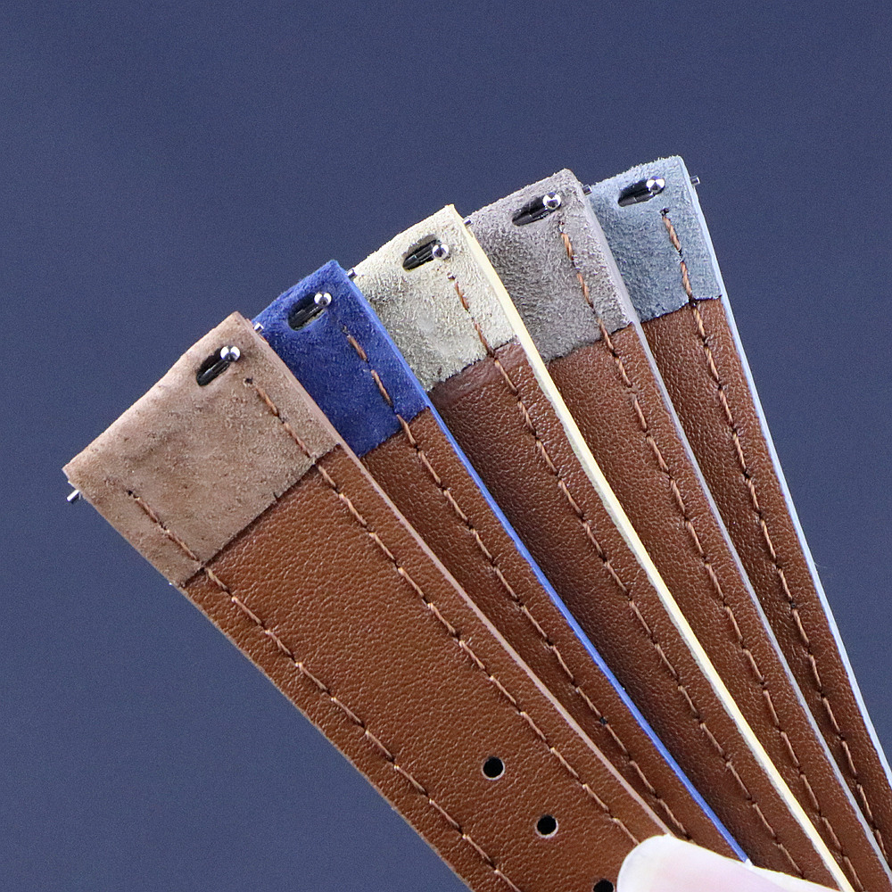 Premium Leather Suede Watch St - Suede Strap Watch reseña y precio