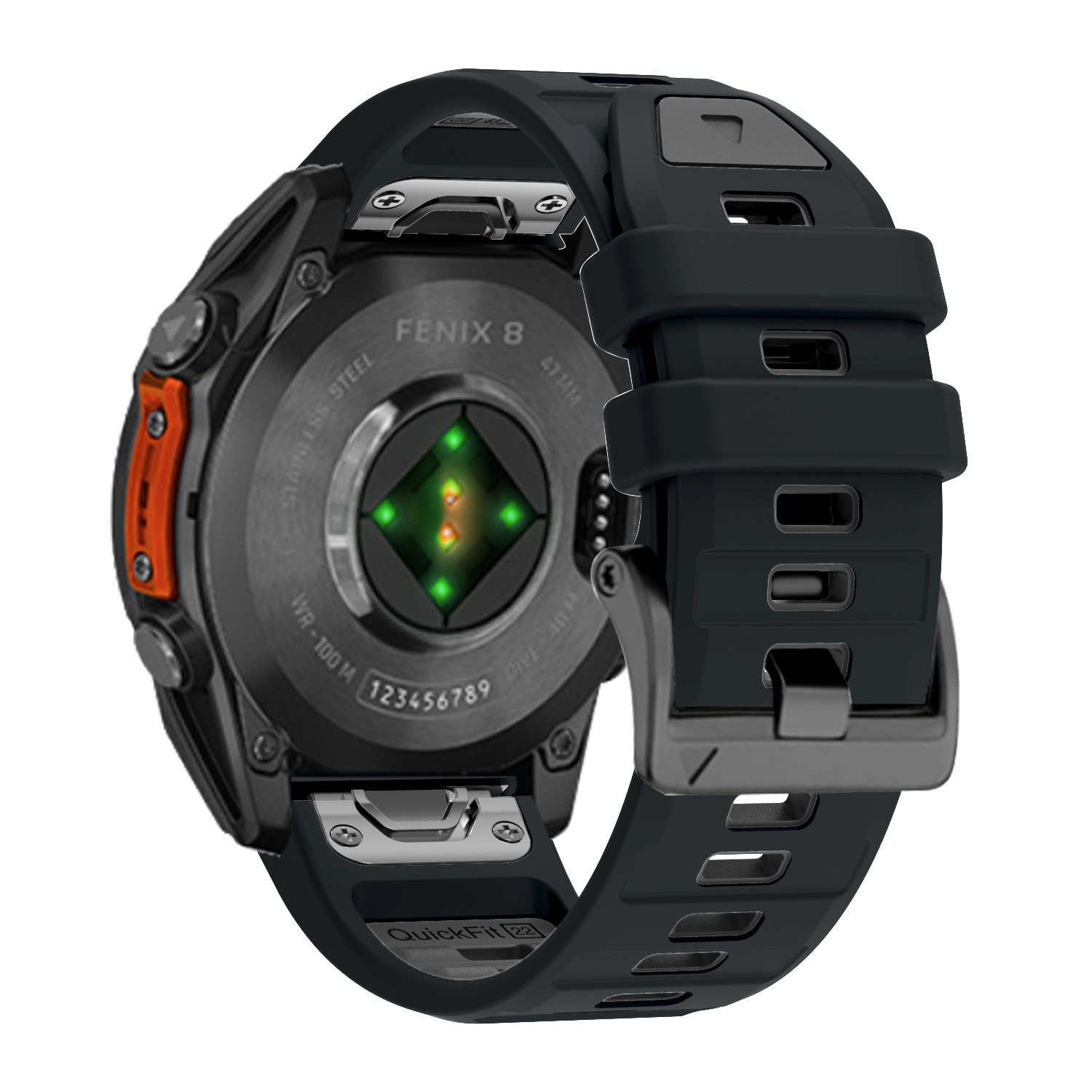 QuickFit 26mm 22mm Silicone Wa - Silicone Watch Band 22Mm reseña y precio