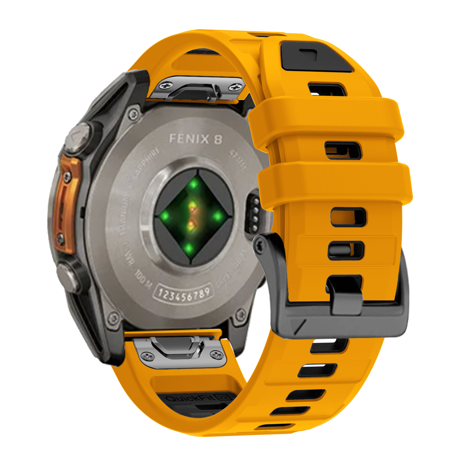 QuickFit 26mm 22mm Silicone Wa - Silicone Watch Band 22Mm reseña y precio