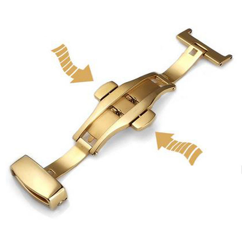 Automatic Double Click Butterf - Butterfly Clasp Deployant reseña y precio