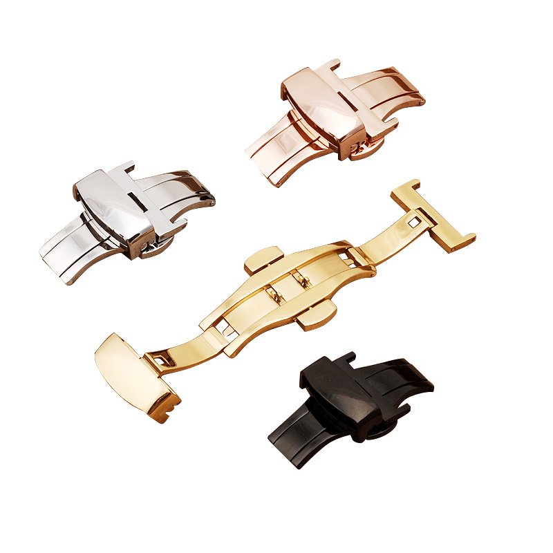 Automatic Double Click Butterf - Butterfly Clasp Deployant reseña y precio