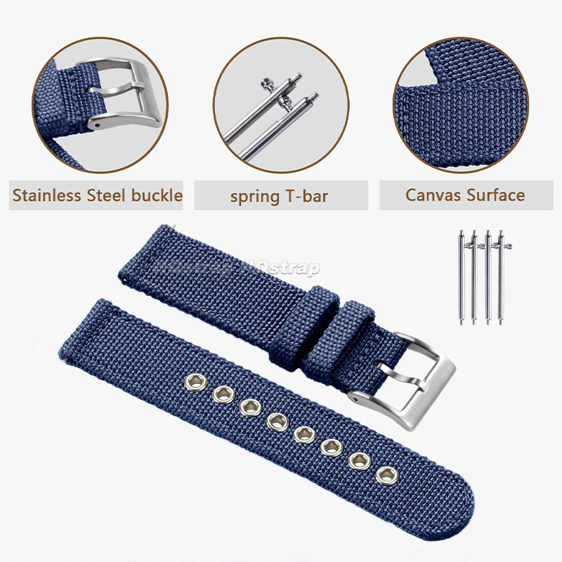 Nylon Strap 18mm 20mm 22mm Ban - Nato Strap Nylon reseña y precio