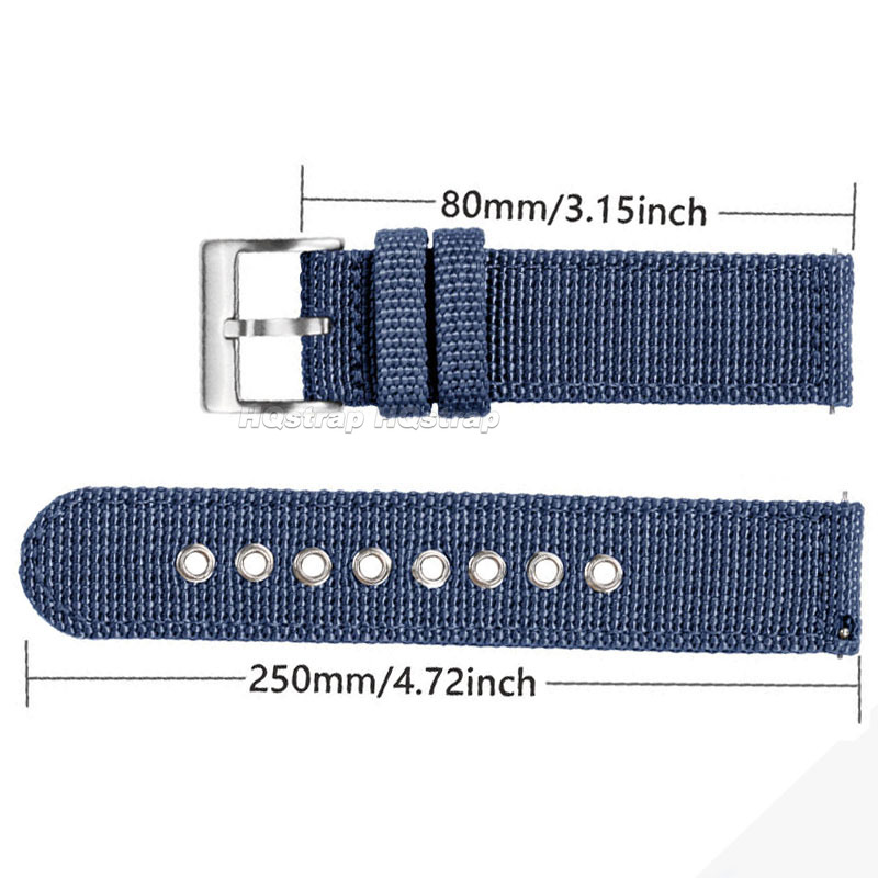 Nylon Strap 18mm 20mm 22mm Ban - Nato Strap Nylon reseña y precio