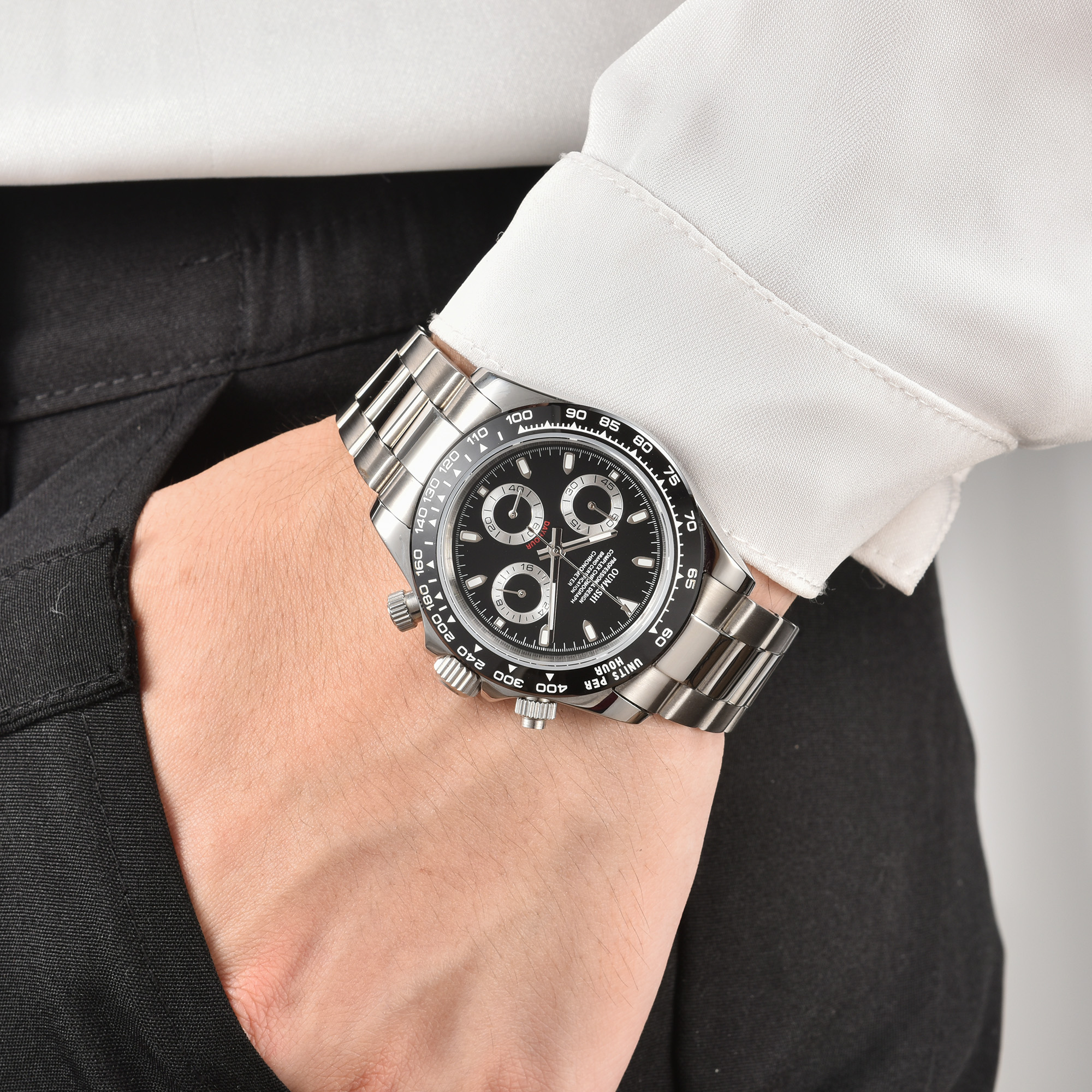 Men's watch VK63 Quartz moveme - Stainless Bracelet Diver reseña y precio