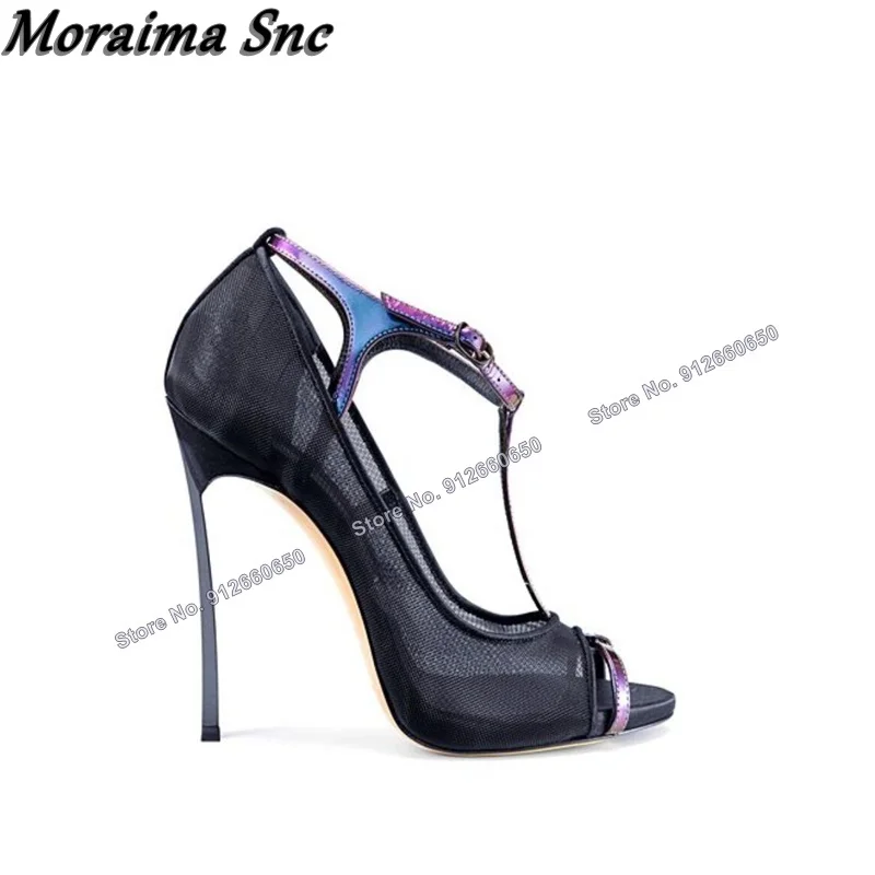 Moraima Snc Air Mesh T Strap M - Mesh Strap Metal reseña y precio